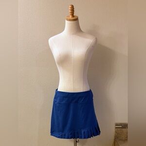 Sigrid Olsen Blue Mini Skirt